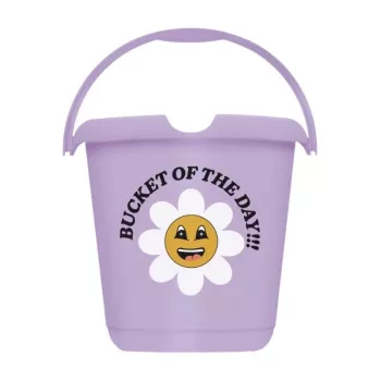 KEEEPER Kibiras 10L Ilvie Happy Flower Ø30x28cm Violetinė
