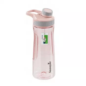 keeeper Daria vandens butelis 730 ml, rožinis, BPA-free, bio-cirkulinis plastikas, su atlenkiamu dangteliu