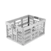 keeeper Folding Box ben 45 L Nordic Grey — sulankstoma laikymo dėžė, iki 50 kg apkrova, 54 x 37 x 28 cm