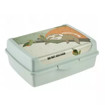 keeeper maisto laikymo indas Deco-Click-Box Midi 1L Carla 'Lazy Lui' 17x13x7cm žalias
