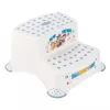 keeeper kids dviejų pakopų laiptelis 'Igor' Paw Patrol, baltas su spaudu, apkrova 80 kg, neslystantis, 40x37x21 cm