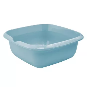 keeeper Björk kvadratinis dubuo 8L, 34x34x12.5 cm, Nordic Blue, melaminas, integruota matavimo skalė ir snapelis, šoninės rankenos, galima plauti indaplovėje