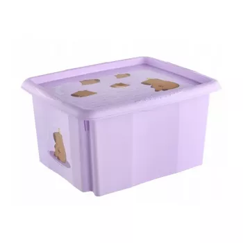 keeeper dėžė su dangčiu 24L Karolina “Capybara” Soft Purple