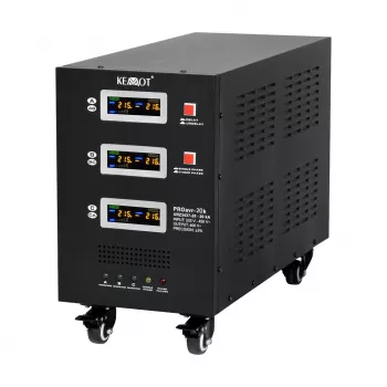 KEMOT PROavr-20k Automatinis trifazis įtampos stabilizatorius 20 kVA