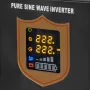 KEMOT PROsinus-1000 gryno sinusinio signalo UPS keitiklis su įkrovikliu 12V 230V 1000VA/700W juodos spalvos