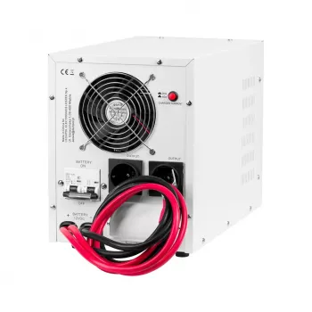 KEMOT PROsinus-2200 gryno sinusoidės keitiklis su 12V įkrovimo funkcija, 230V, 2200VA/1600W