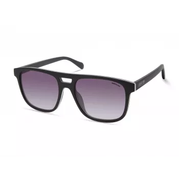 KENNETH COLE KC2975-5402B Vyriški akiniai nuo saulės - mėlyni lęšiai - juodas rėmelis - 54/18/140 mm