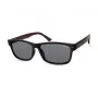 Kenneth Cole KC2985-5801A Vyriški stačiakampiai acetatiniai akiniai nuo saulės - juodi/pilki 58mm