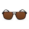 Kenneth Cole KC3013-5752E Vyriški Akiniai Nuo Saulės – Juodas Rėmelis, Pilki Lęšiai, 57 mm