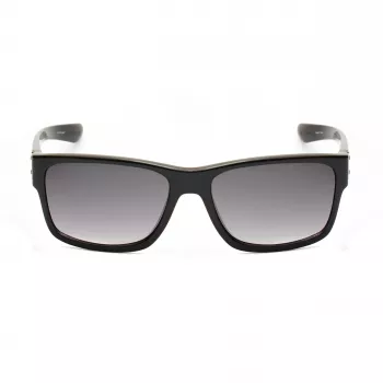 KENNETH COLE MAN KC1246-5801B Akiniai – Blizgantis Juodas Rėmelis, Pilki Polikarbonatiniai Lęšiai, 58 mm