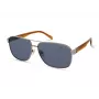 KENNETH COLE MAN KC2987-6310V Stačiakampiai Akiniai nuo Saulės - Juodas Acetato Rėmelis, Rūkyti Pilki Polikarbonato Lęšiai, UV400 Apsauga, 63/15/140 mm