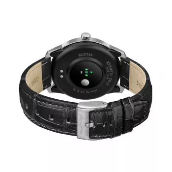 KENNETH COLE Vyriškas automatinis skeletinis laikrodis KCWGD2174061 – 45 mm nerūdijančio plieno korpusas, ruda odinė juosta