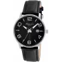 Kenneth Cole vyriškas klasikinis laikrodis IKC8005, 42 mm nerūdijančio plieno korpusas, rudo odinio dirželio apyrankė