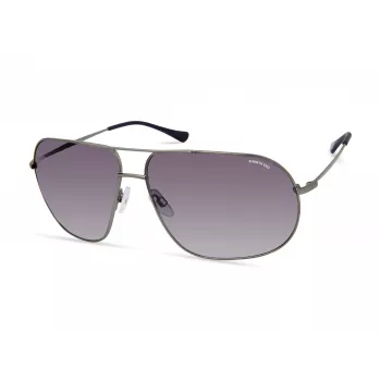 Kenneth Cole Vyriški stačiakampiai akiniai nuo saulės KC2984-6709B – juodas rėmelis, dūminiai pilki lęšiai