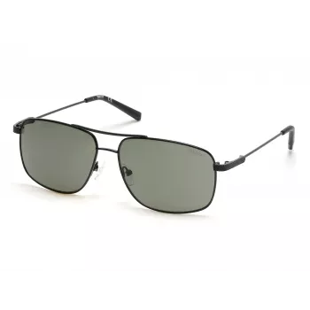 Kenneth Cole vyriški akiniai nuo saulės KC2969-5902N – juodas rėmelis, pilki lęšiai, UV400 apsauga