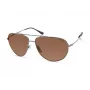Vyriški Kenneth Cole akiniai nuo saulės KC2971-6008E – juodas rėmelis, dūminiai pilki lęšiai, 60 mm