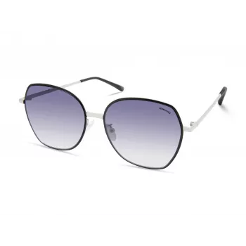 KENNETH COLE Women's KC2961-6110W Akiniai Nuo Saulės Kvadratiniai Rudi Gradientiniai 61mm