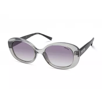 KENNETH COLE moteriški akiniai nuo saulės KC2963-5320B Havana acetato rėmelis rudi gradientiniai lęšiai 53mm