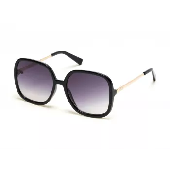 Kenneth Cole Women's Sunglasses KC2981-5601B - Juodas rėmelis, pilki lęšiai, 56mm