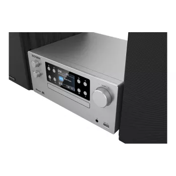 Kenwood M-925DAB-S Mikro Hi-Fi Sistema 50 W Sidabrinė/Juoda