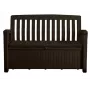 KETER 265 L Storage Bench with Seat, Brown