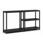 KETER Plastic Bookcase 5 Shelves 90 x 45 x 182 cm Black