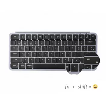 Keychron B1 Pro 75% belaidė klaviatūra ir pelė - Space Grey