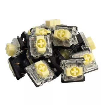 Keychron Banana Gateron KS-33 Low Profile 2.0 mechaniniai jungikliai 110 vnt.