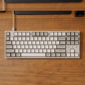 Keychron C1 Pro 8K 80% Super Red Hot-swappable RGB laidinis mechaninė klaviatūra