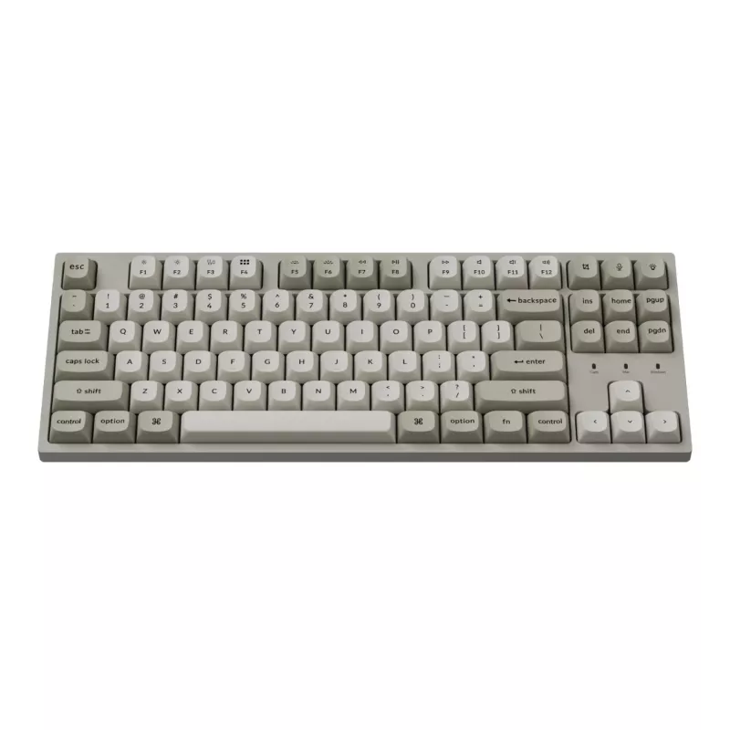 Keychron C1 Pro 8K 80% Super Red Hot-swappable RGB laidinis mechaninė klaviatūra