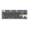 Keychron Double Shot PBT OSA pilnas klavišų rinkinys – tamsiai pilkas (140 klavišų, MX tipo)
