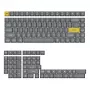 Keychron Double Shot PBT OSA pilnas klavišų rinkinys – tamsiai pilkas (140 klavišų, MX tipo)