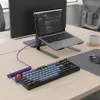 Keychron Premium Coiled Aviator USB laidas Type-C + USB-A adapteris, atjungiama aviator jungtis, 108 cm