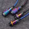 Keychron Premium Coiled Aviator USB laidas Type-C + USB-A adapteris, atjungiama aviator jungtis, 108 cm