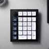 Keychron Q0 Max QMK Gateron Jupiter Banana RGB belaidė skaičių klaviatūra, Shell White