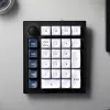 Keychron Q0 Max QMK Gateron Jupiter Red RGB belaidė skaičių klaviatūra Carbon Black