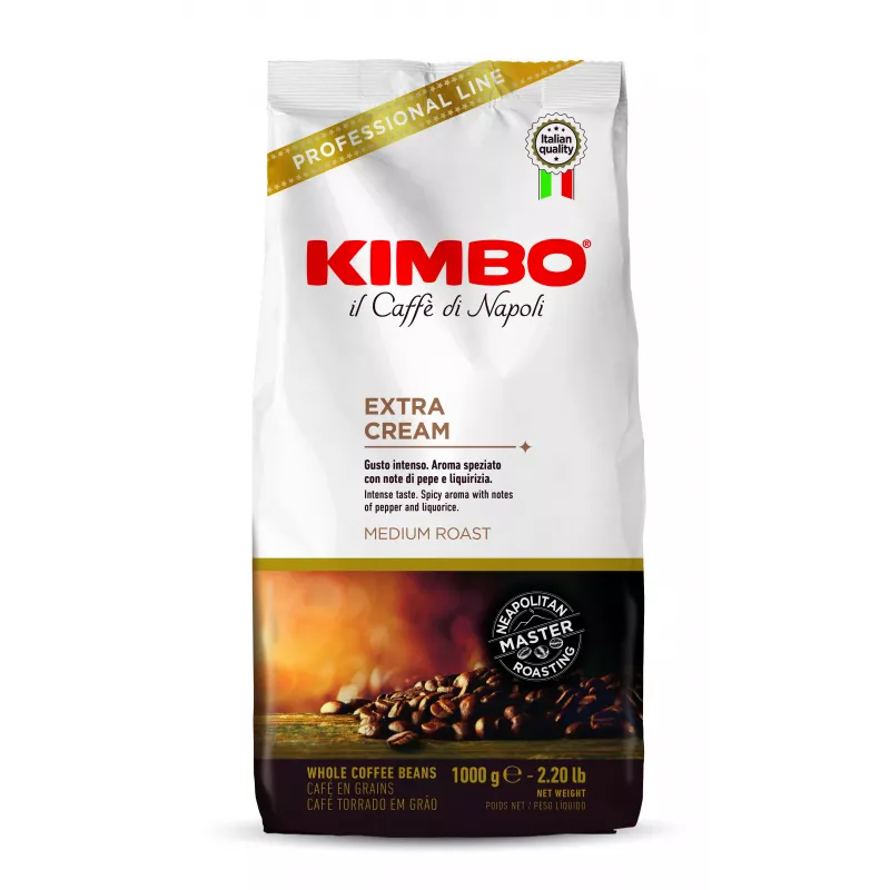 Kimbo EXTRA CREM 1kg pupelės