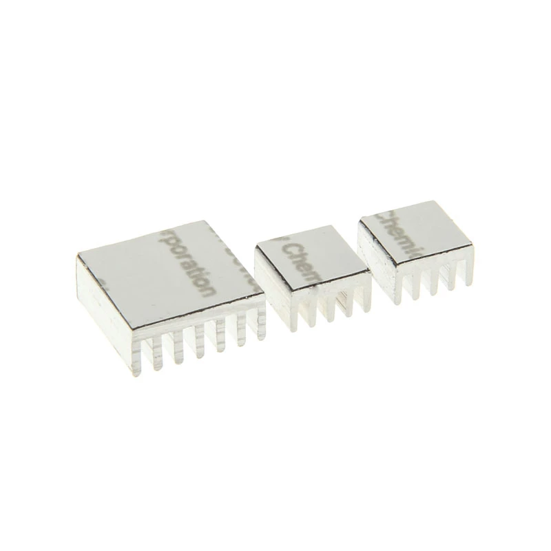 KING MOD SERVICE Raspberry Pi šilumos šalintuvų rinkinys – sidabrinis