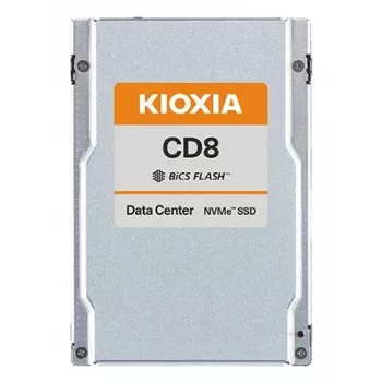 Kioxia KCD8 Series SSD - 7,68 TB - Vidinis - 2,5 colio U.3 - PCIe Gen4 x4 NVMe