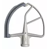 KitchenAid 5KFE7T Flex Edge Beater stoviniam mikseriui – baltas su pilku silikoniniu kraštu