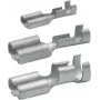 Klauke 18201A neizoliuotas kištukinis gnybtas (moteriškas), 0,5–1,0 mm², 6,3 mm, crimp, E-Cu alavuotas, DIN 46247, 100 vnt. pakuotė