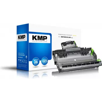 KMP B-DR30 suderinamas būgninis blokas Brother DR2400 - 12 000 puslapių - juoda