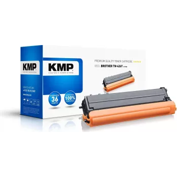 KMP B-T120 Suderinamas Tonerio Kasetė Geltona 9000 Puslapių Brother TN426Y Alternatyva