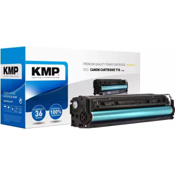 KMP C-T22 Geltonas Suderinamas Tonerio Kasetė (Pakeičia Canon 718) – 2900 puslapių