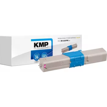 KMP O-T29 Suderinamas Tonerio Kasetė - Magenta - 2000 Puslapių - Pakeičia OKI 44469705
