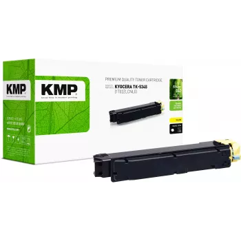 KMP Toner Kyocera TK-5345Y Geltona Perdirbtas 9000 Puslapių