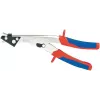 KNIPEX lakštinio metalo kramtymo žirklės 90 55 280 - 280 mm, pjauna plieną iki 1,2 mm, varį/aliuminį iki 1,7 mm, plastiką iki 2,0 mm