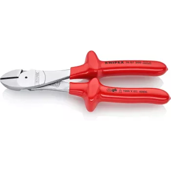 KNIPEX VDE didelio sverto įstrižainės replės 200 mm