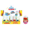 Koala Games G2665 Pocket Blocks (Random) – Mini Statybiniai Blokeliai Netikėtumo Pakuotėje
