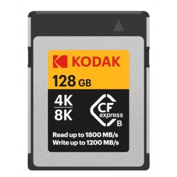 Kodak CFexpress Type B 128GB atminties kortelė EKMCFX128GK